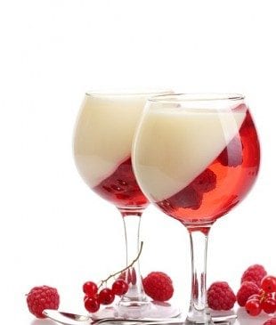 Raspberry-Lemon Yogurt Mousse