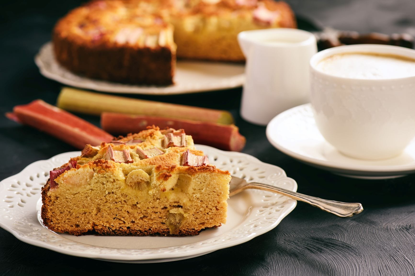 Rhubarb Cake - Snowcrest Foods British Columbia